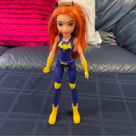 2015 Mattel DC Comics Super Hero Girls BATGIRL 12" Doll Red Hair Green Eyes - Picture 11 of 11